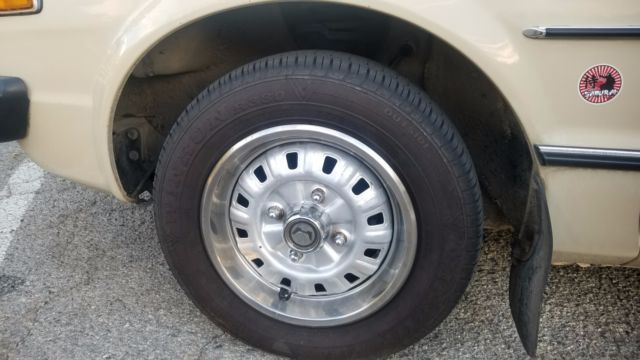 1979 Tan Honda Accord Coupe