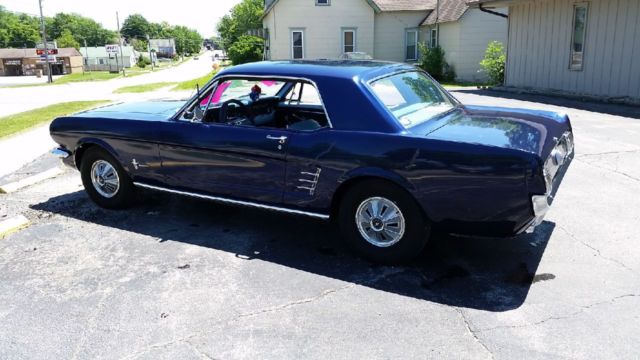 1966 Blue Ford Mustang Coupe