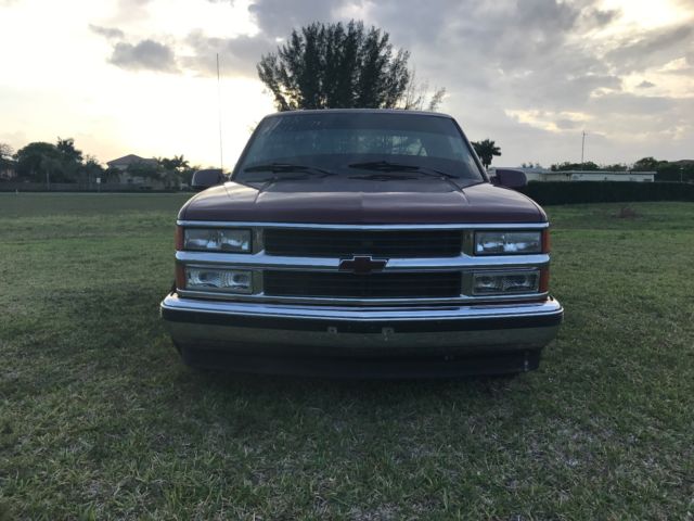 1992 Red Chevrolet C/K Pickup 1500 Extended Cab Pickup