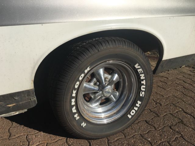 1972 White Ford Ranchero Coupe Utility