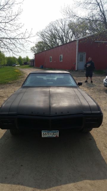 1969 Black Buick Riviera Coupe