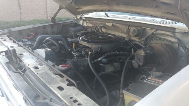 1986 White Ford F-250 Standard Cab Pickup