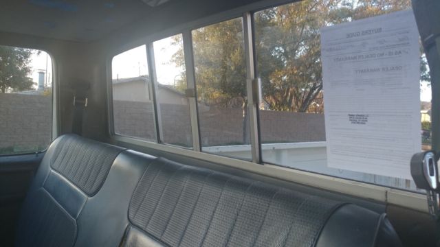 1986 White Ford F-250 Standard Cab Pickup