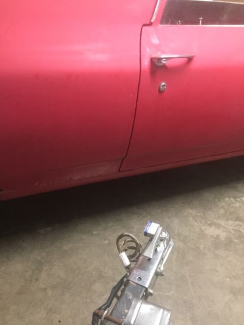 1972 Red Chevrolet El Camino