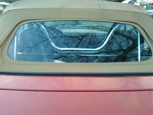 1992 Red Mazda MX-5 Miata Convertible