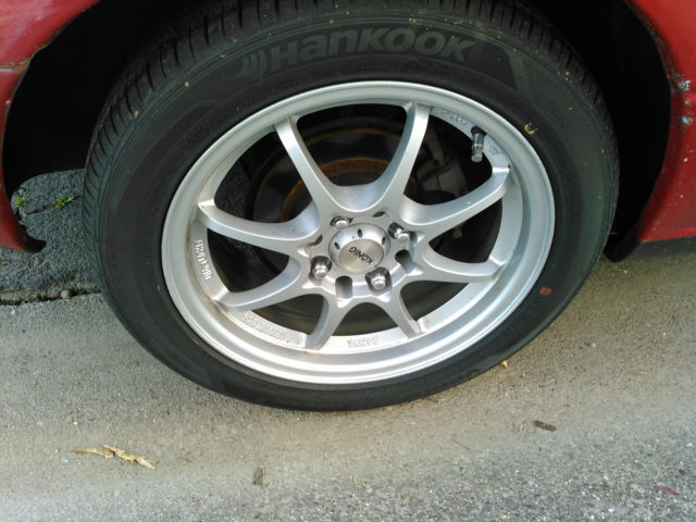 1992 Red Mazda MX-5 Miata Convertible