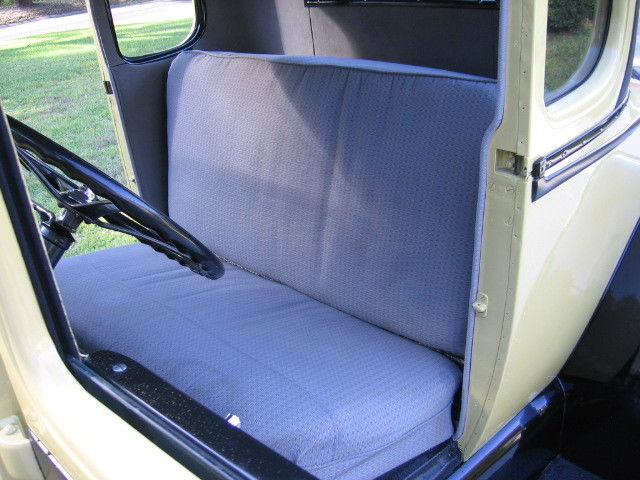 1928 Yellow Ford Model A Coupe