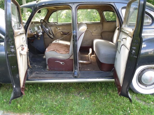 1946 Black Plymouth Special Deluxe Sedan