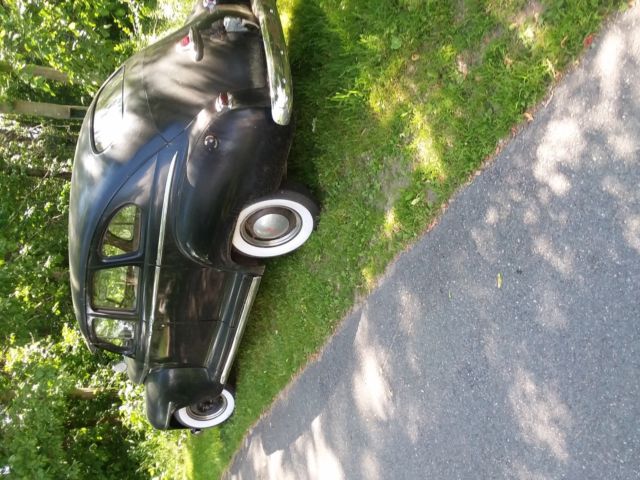1946 Black Plymouth Special Deluxe Sedan