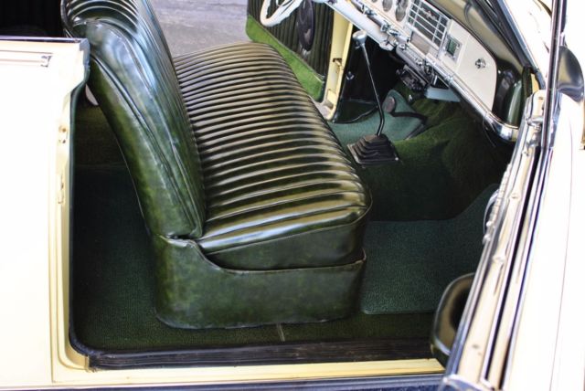 1950 Yellow Plymouth Special Deluxe Convertible