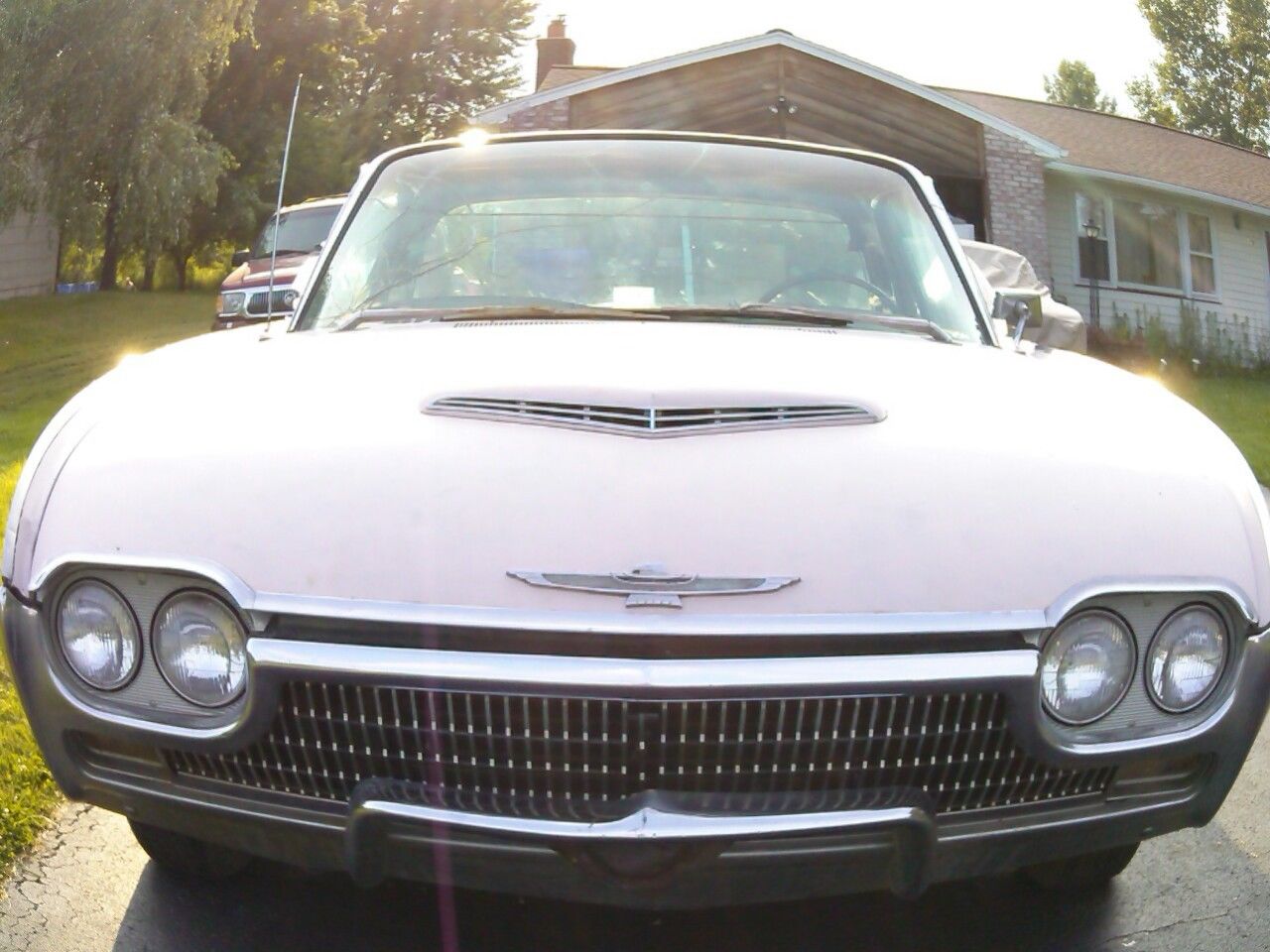 1963 Dusk Rose Ford Thunderbird 2 door