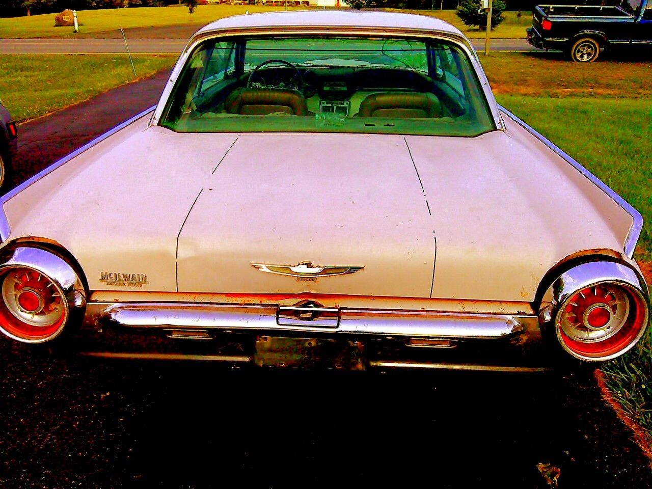 1963 Dusk Rose Ford Thunderbird 2 door