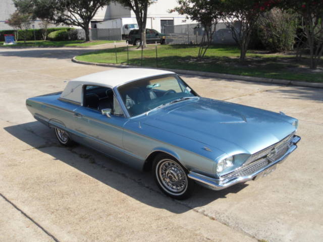 1966 Blue Ford Thunderbird Coupe