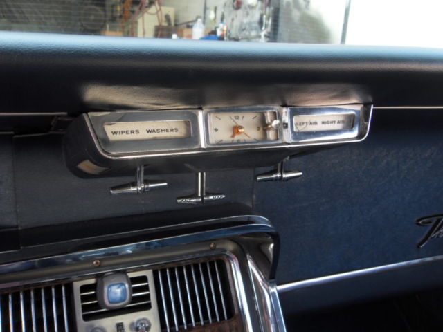 1966 Blue Ford Thunderbird Coupe