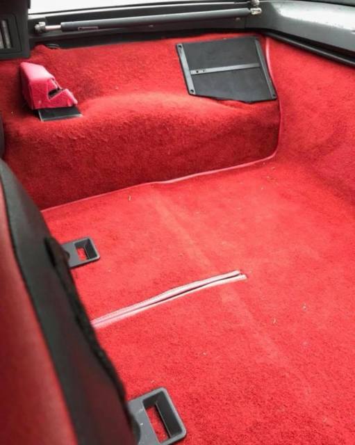 1984 BLACK on HELL/DEVIL RED Chevrolet Corvette Coupe