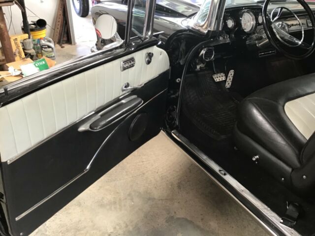 1957 Black Chevrolet Bel Air/150/210