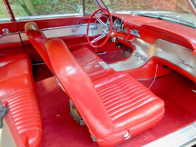 1962 Anniversary Gold Ford Thunderbird Convertible