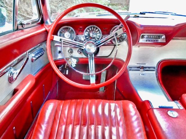 1962 Anniversary Gold Ford Thunderbird Convertible