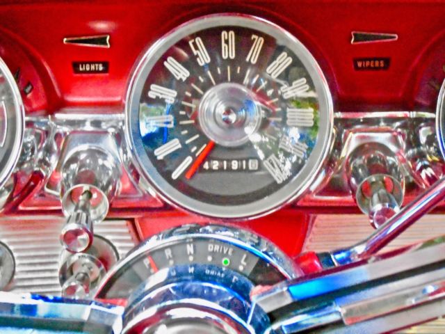 1962 Anniversary Gold Ford Thunderbird Convertible