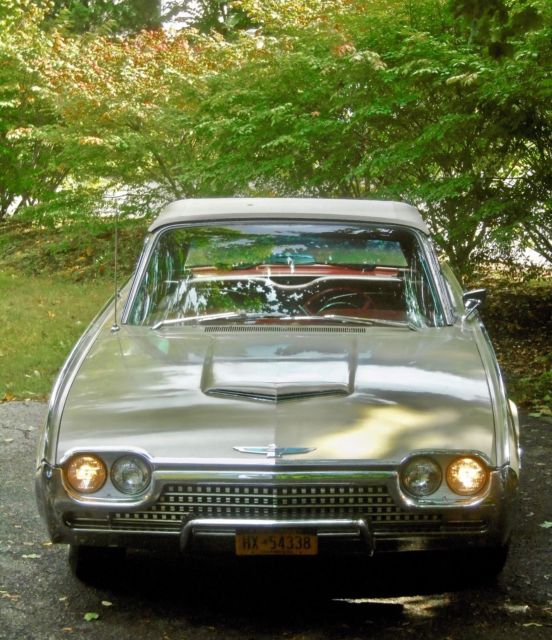 1962 Anniversary Gold Ford Thunderbird Convertible