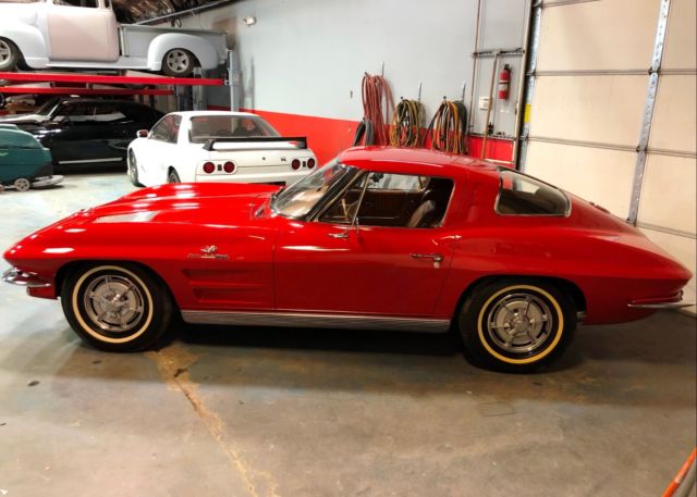 1963 Riverside Red Chevrolet Corvette Split Window