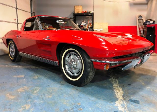1963 Riverside Red Chevrolet Corvette Split Window