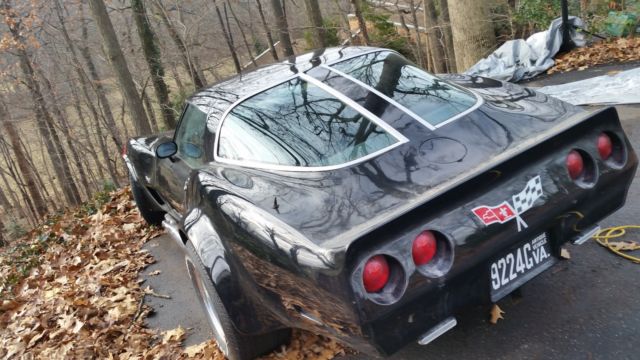 1979 Black Chevrolet Corvette Coupe