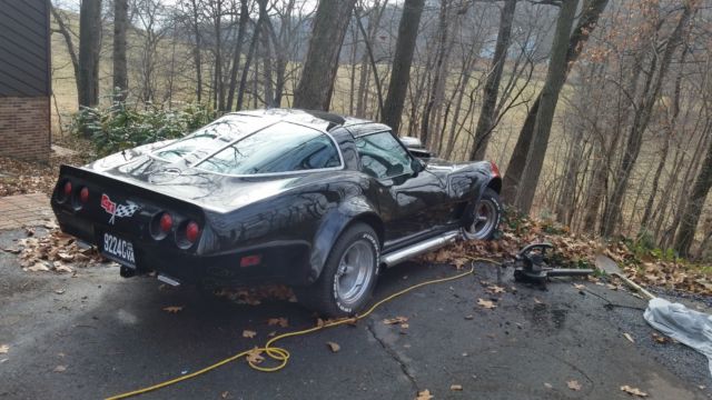 1979 Black Chevrolet Corvette Coupe