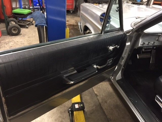 1965 Silver Plymouth Fury Coupe