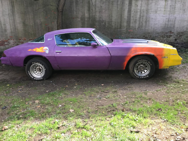 1978 Purple Chevrolet Camaro Coupe