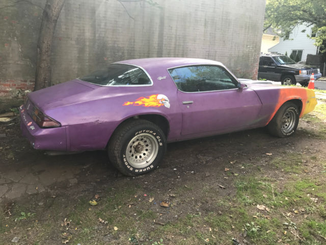 1978 Purple Chevrolet Camaro Coupe