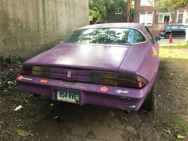 1978 Purple Chevrolet Camaro Coupe