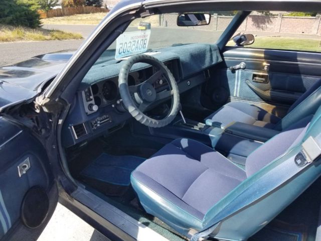 1980 Blue Chevrolet Camaro Coupe
