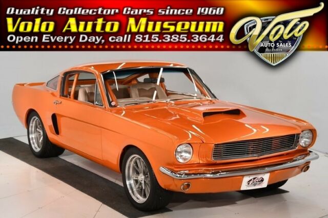 1965 Tan Ford Mustang Fastback