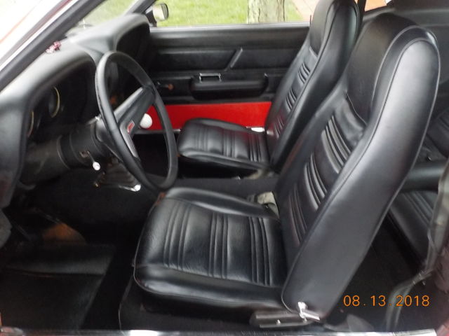 1970 Red Ford Mustang Fastback