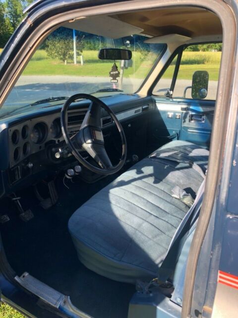 1987 Blue GMC Sierra 3500 Crew Cab Pickup