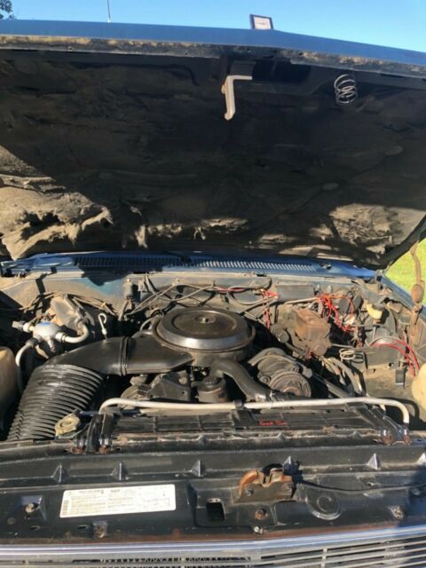 1987 Blue GMC Sierra 3500 Crew Cab Pickup