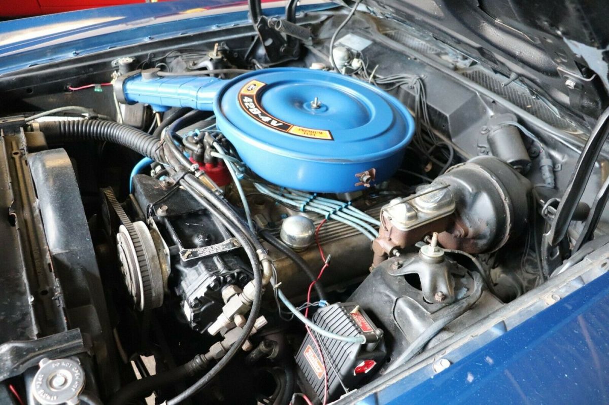 1970 Blue Ford Ranchero truck