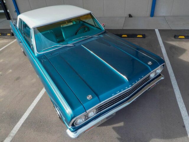 1964 Blue Chevrolet Malibu --