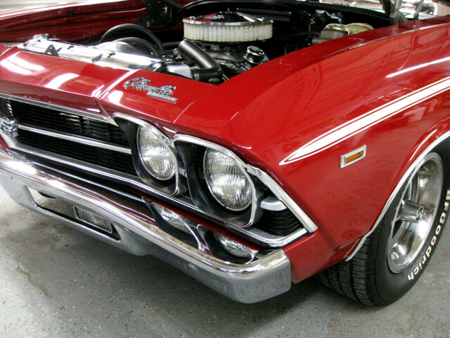 1969 Red Chevrolet Chevelle Convertible