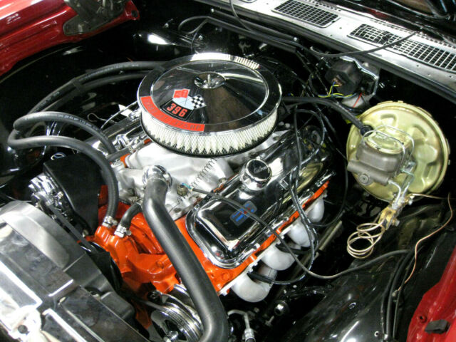 1969 Red Chevrolet Chevelle Convertible