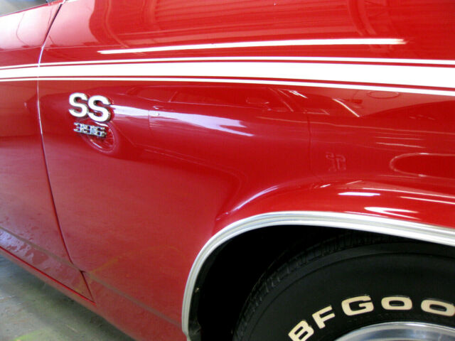 1969 Red Chevrolet Chevelle Convertible