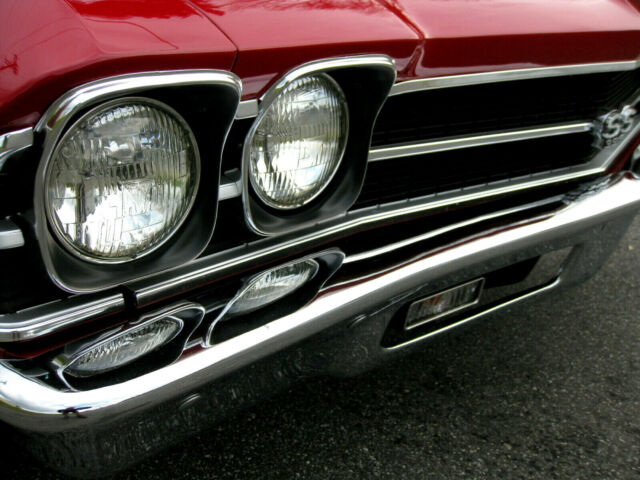 1969 Red Chevrolet Chevelle Convertible
