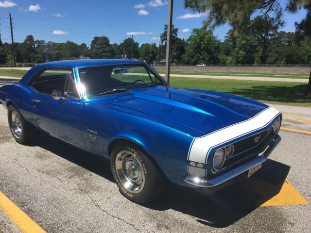 1967 Blue Chevrolet Camaro Coupe