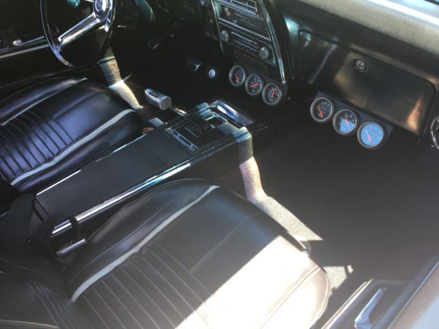 1967 Blue Chevrolet Camaro Coupe