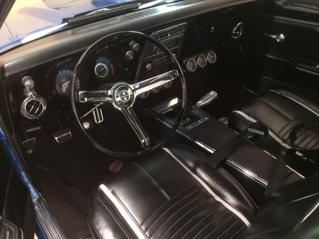 1967 Blue Chevrolet Camaro Coupe