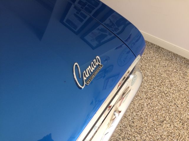 1967 Blue Chevrolet Camaro Coupe