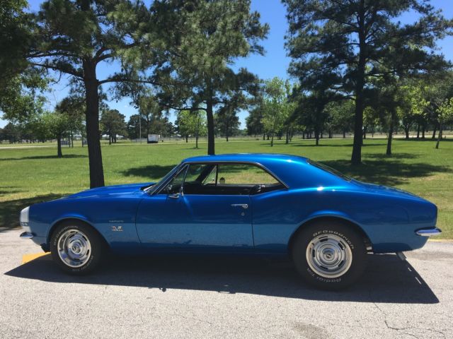 1967 Blue Chevrolet Camaro Coupe