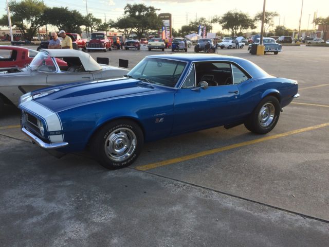 1967 Blue Chevrolet Camaro Coupe