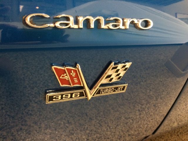 1967 Blue Chevrolet Camaro Coupe